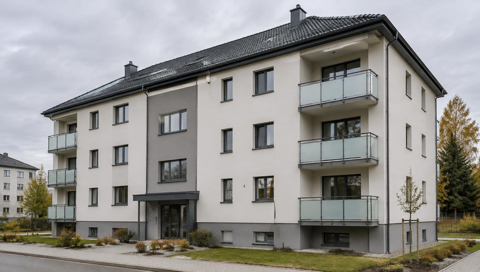 Dokončená rekonstrukce bytového domu